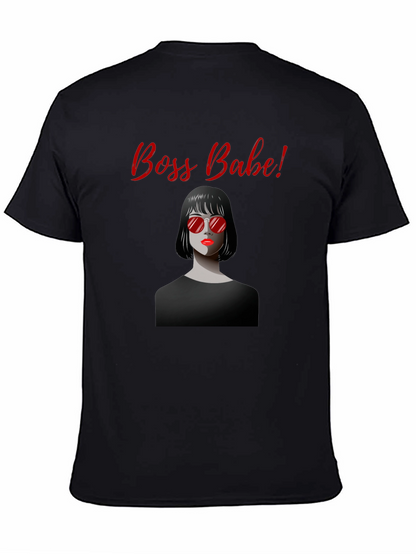 Boss Babe Graphic T-Shirt - Black
