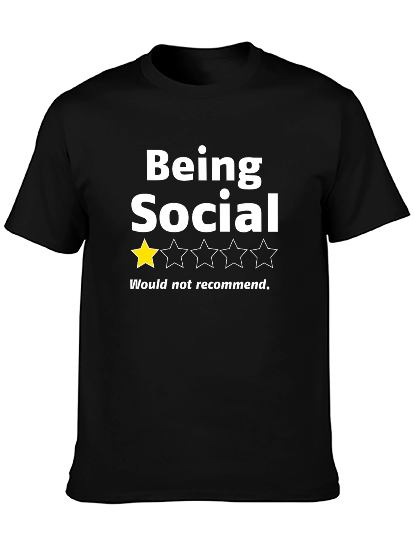 Being Social One Star Tee