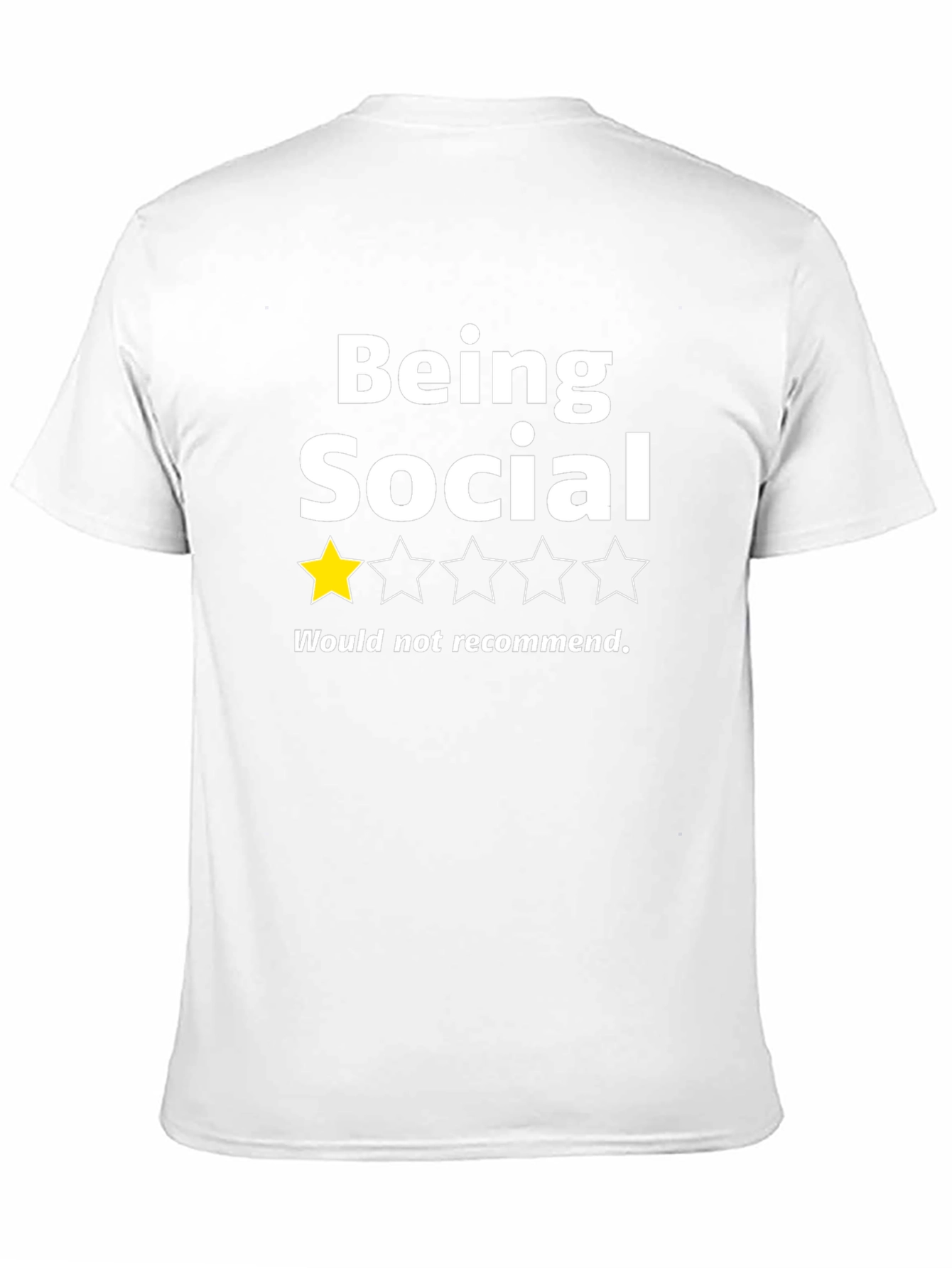 Being Social One Star Tee