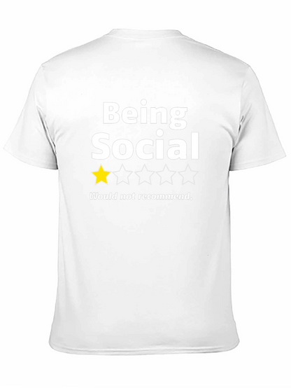 Being Social One Star Tee