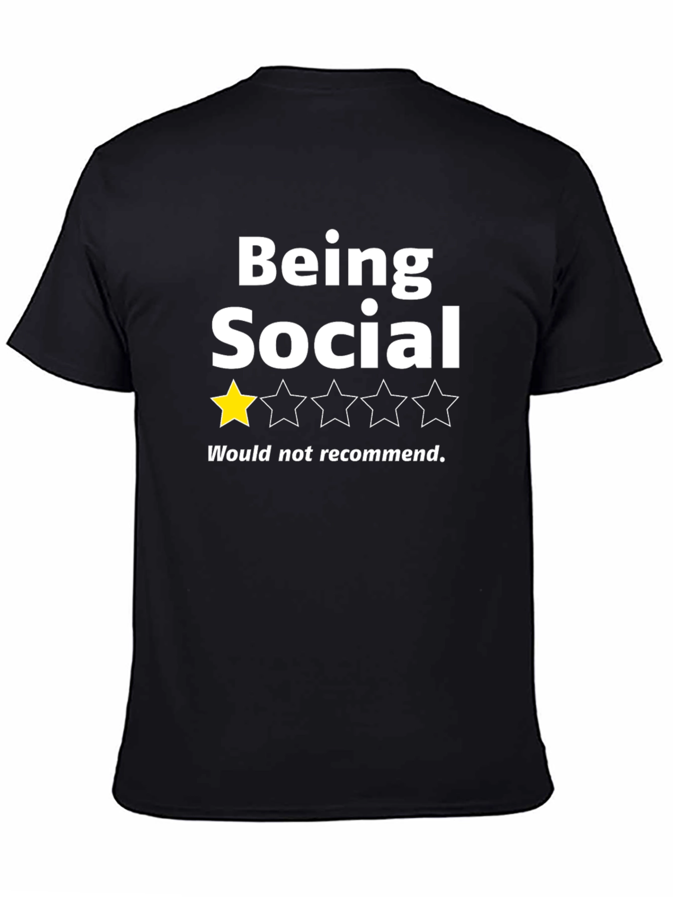 Being Social One Star Tee