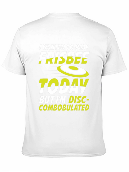 Funny Frisbee Disc-Combobulated Graphic T-Shirt