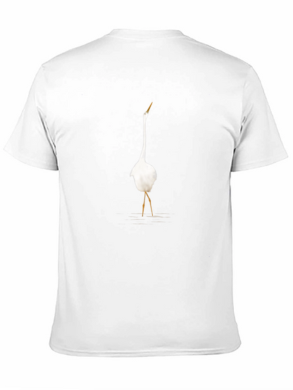 Egret Graphic Tee - Classic Black T-Shirt