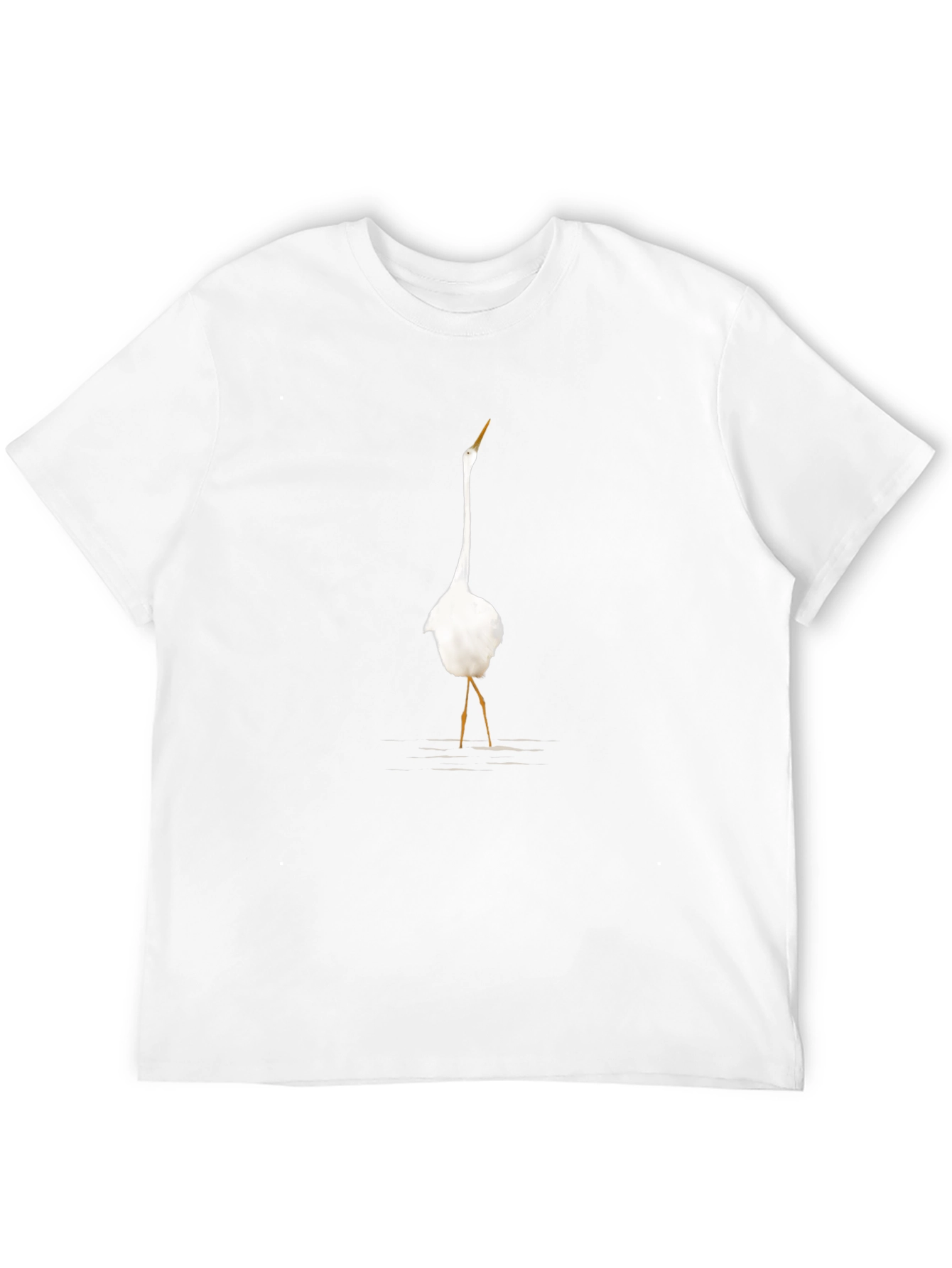 Egret Graphic Tee - Classic Black T-Shirt