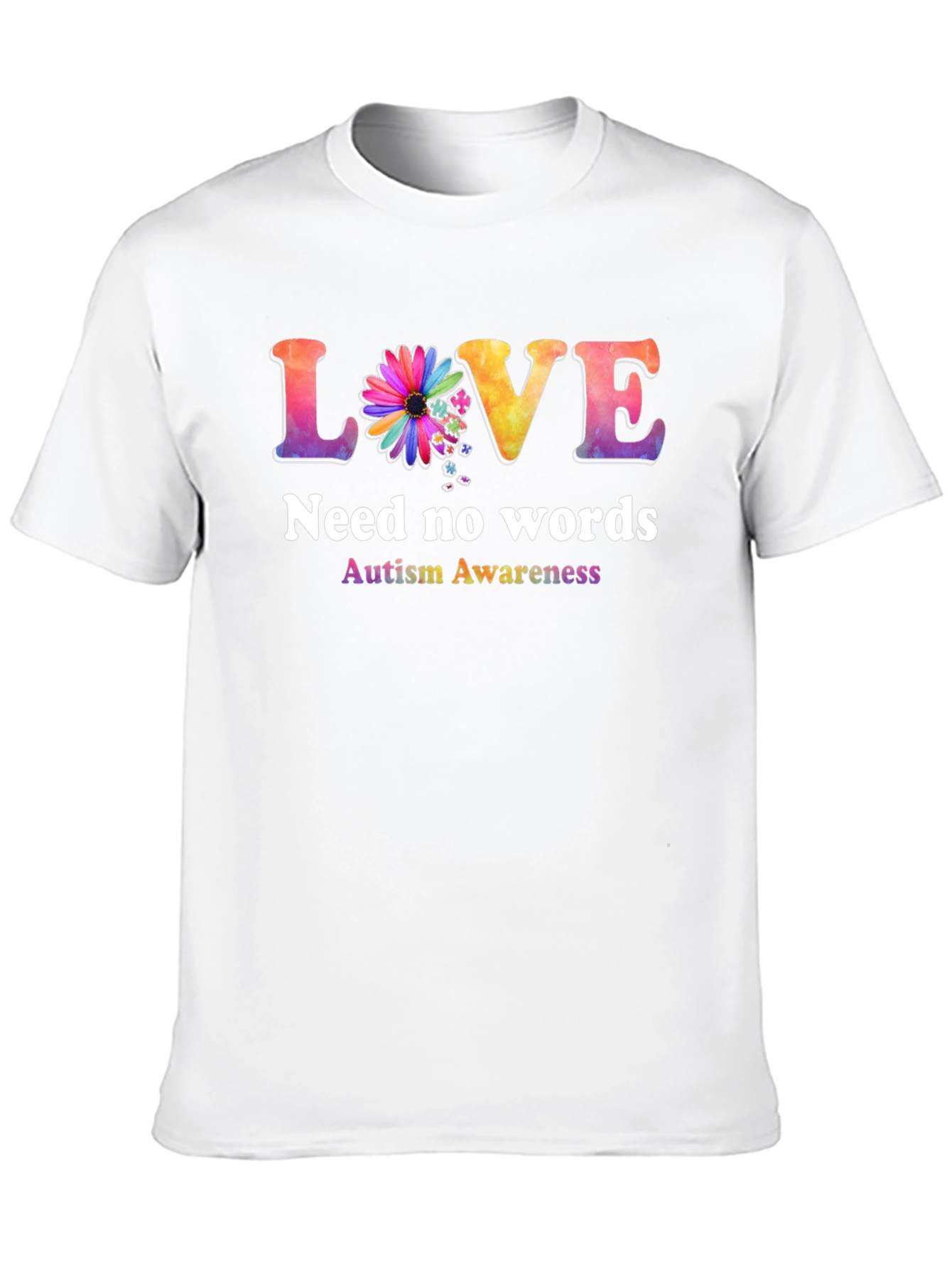 Autism Awareness Love Graphic T-Shirt