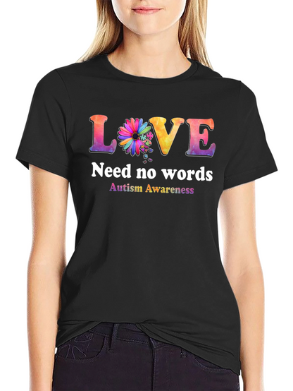 Autism Awareness Love Graphic T-Shirt
