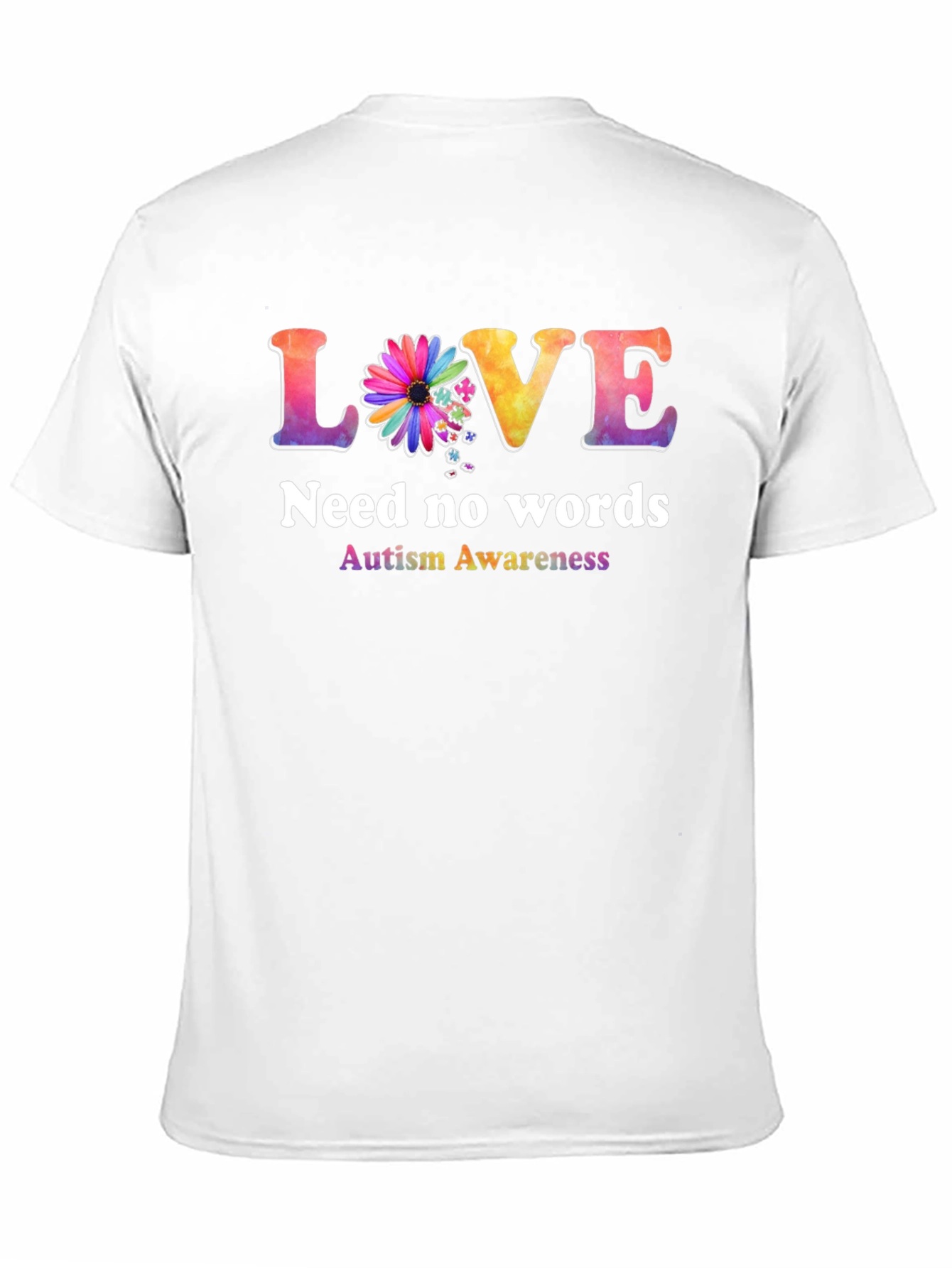 Autism Awareness Love Graphic T-Shirt