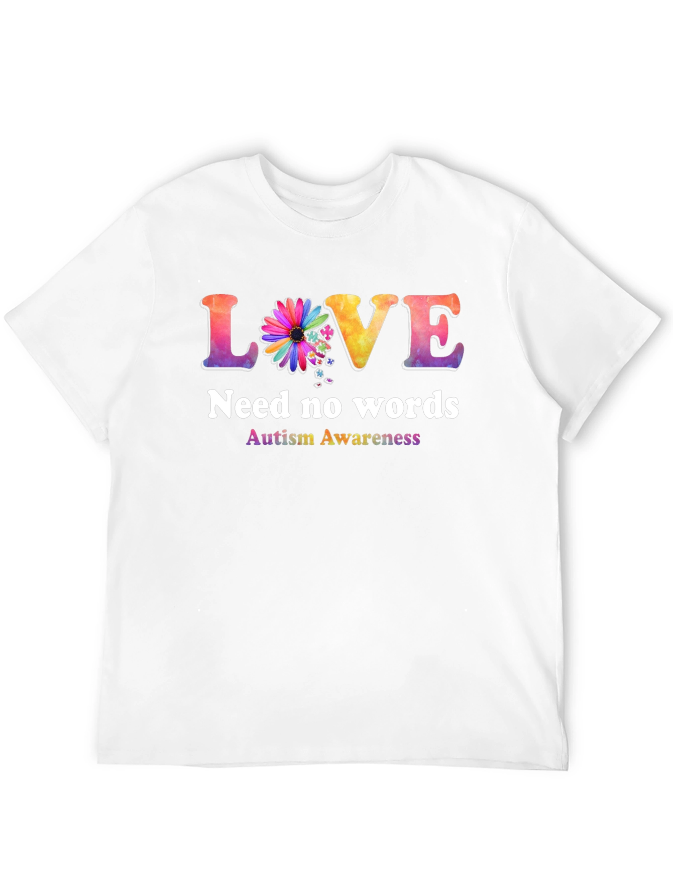 Autism Awareness Love Graphic T-Shirt