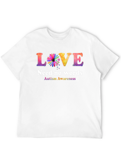 Autism Awareness Love Graphic T-Shirt