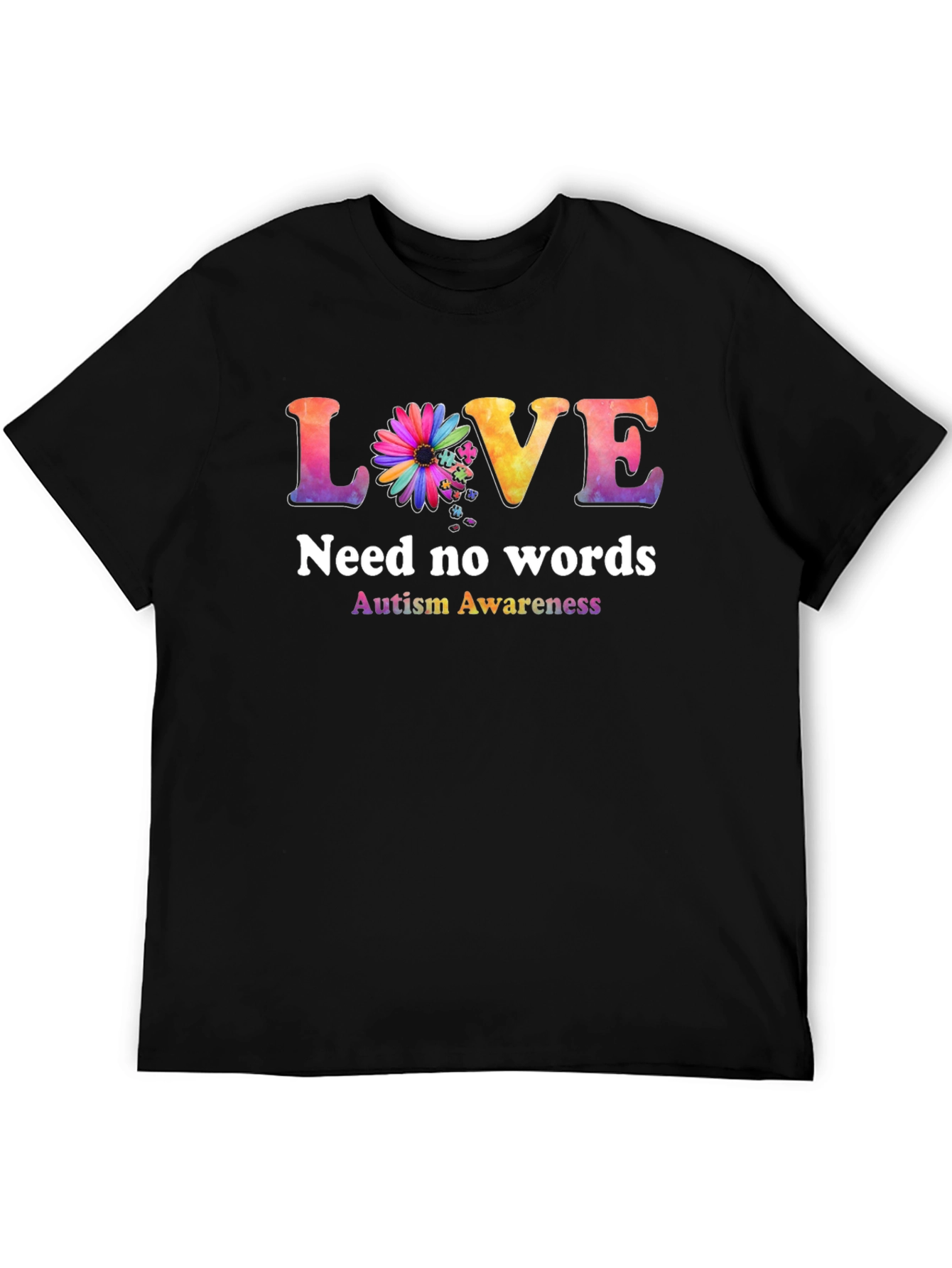 Autism Awareness Love Graphic T-Shirt