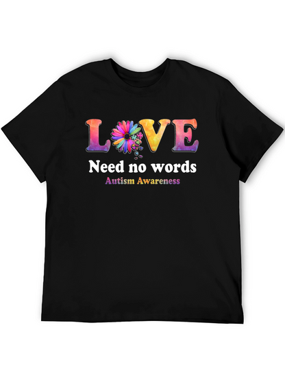 Autism Awareness Love Graphic T-Shirt