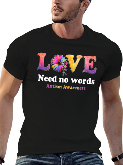 Autism Awareness Love Graphic T-Shirt