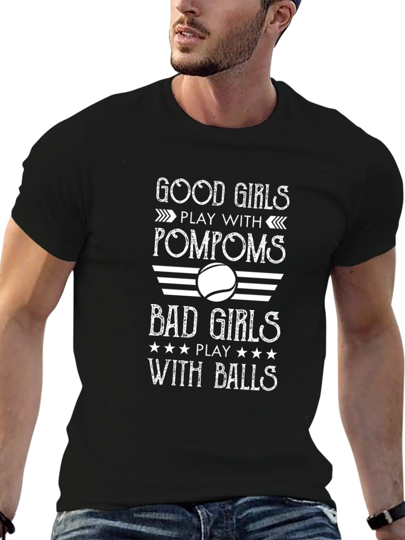 Good Girls vs Bad Girls T-Shirt Funny Novelty Tee