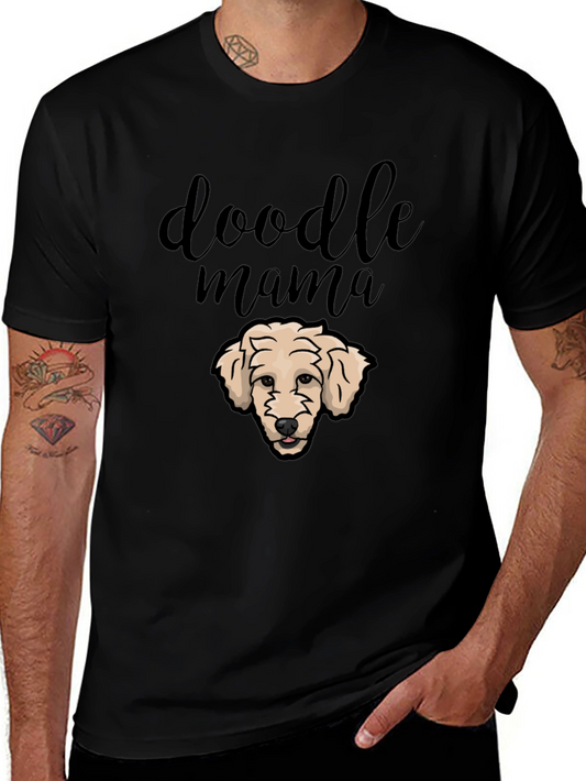 Doodle Mama Black T-Shirt - Dog Lover Apparel