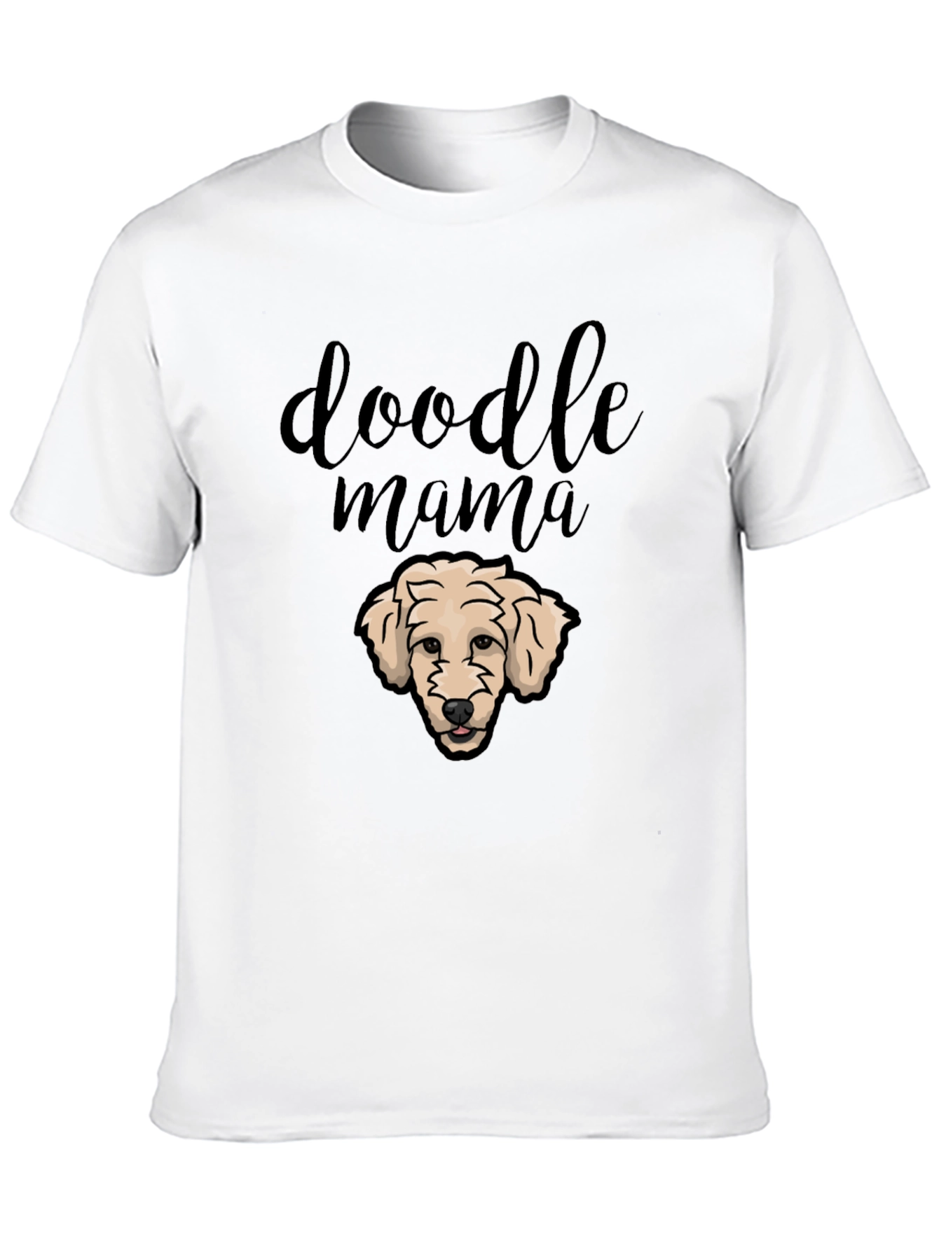 Doodle Mama Black T-Shirt - Dog Lover Apparel