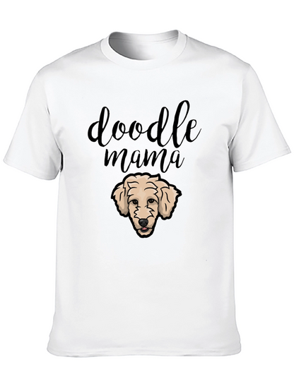Doodle Mama Black T-Shirt - Dog Lover Apparel
