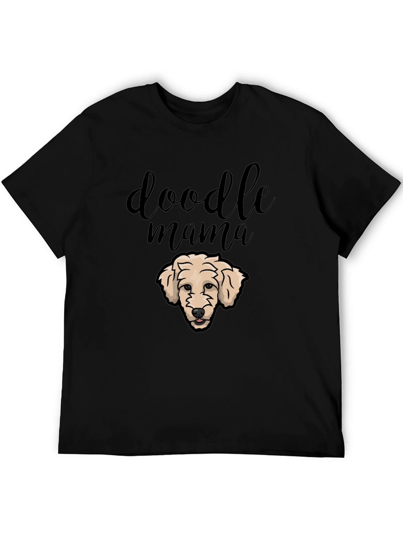 Doodle Mama Black T-Shirt - Dog Lover Apparel