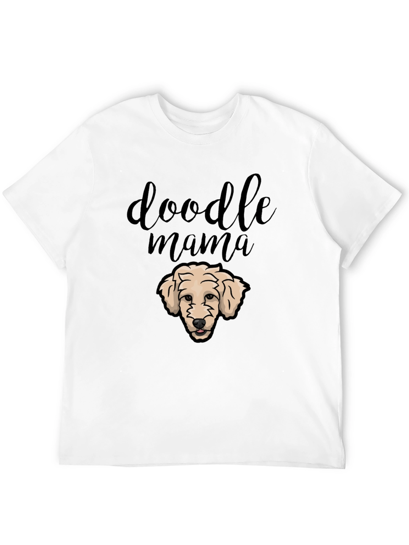 Doodle Mama Black T-Shirt - Dog Lover Apparel