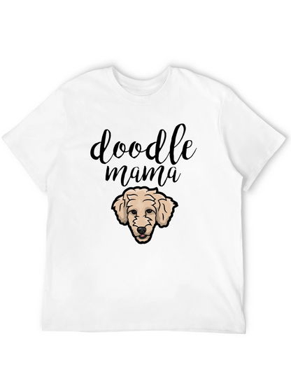 Doodle Mama Black T-Shirt - Dog Lover Apparel