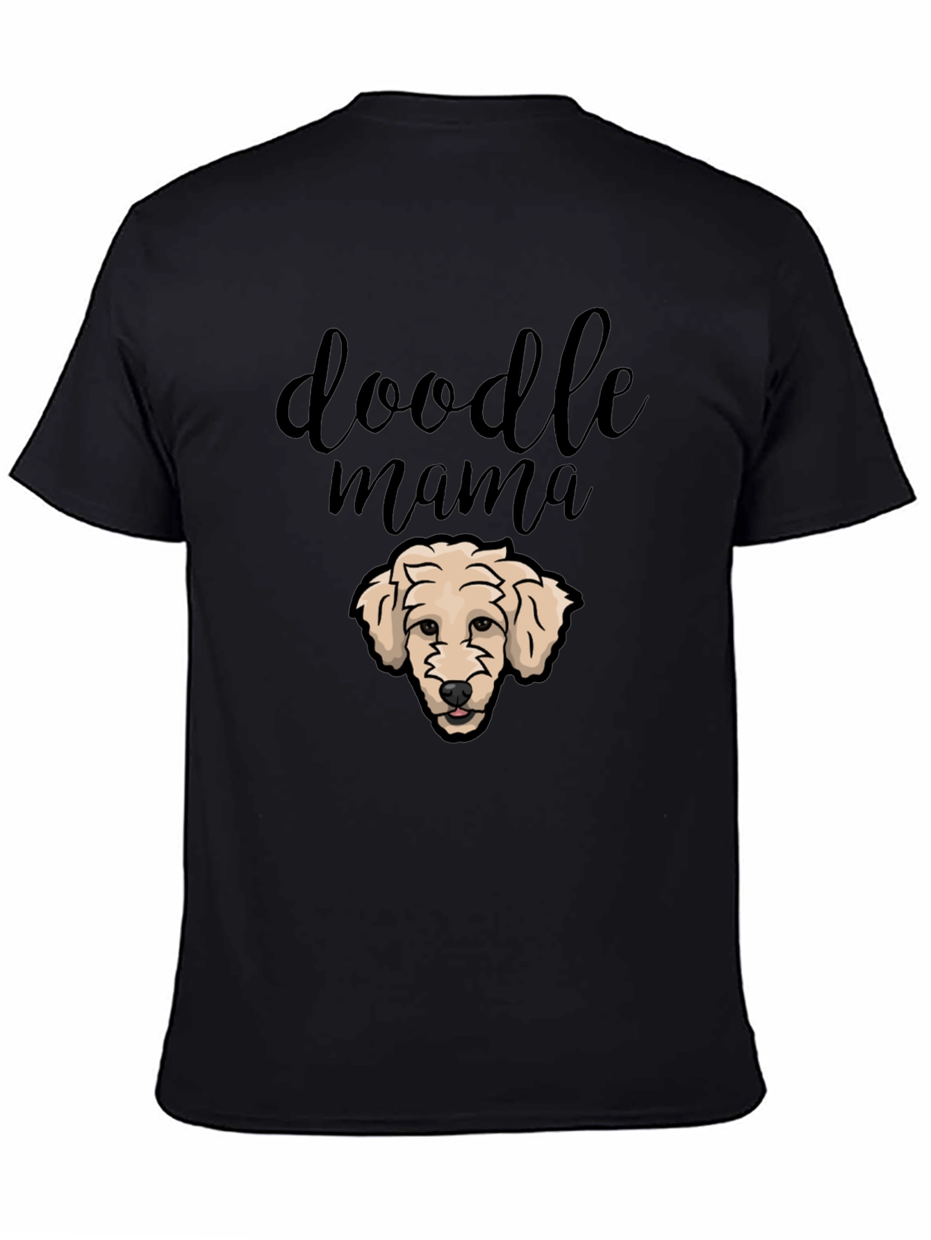 Doodle Mama Black T-Shirt - Dog Lover Apparel