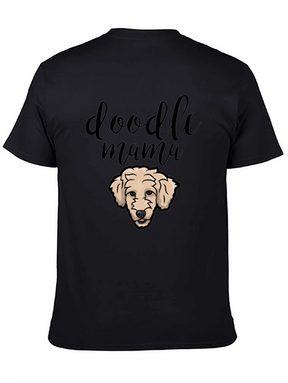 Doodle Mama Black T-Shirt - Dog Lover Apparel