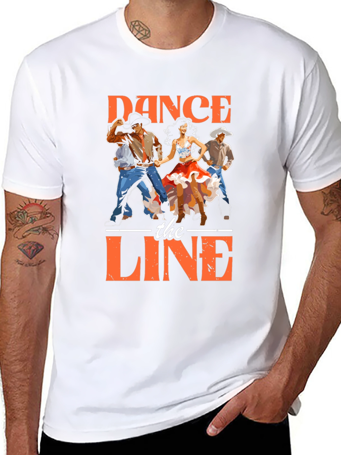 Dance the Line Graphic Tee
