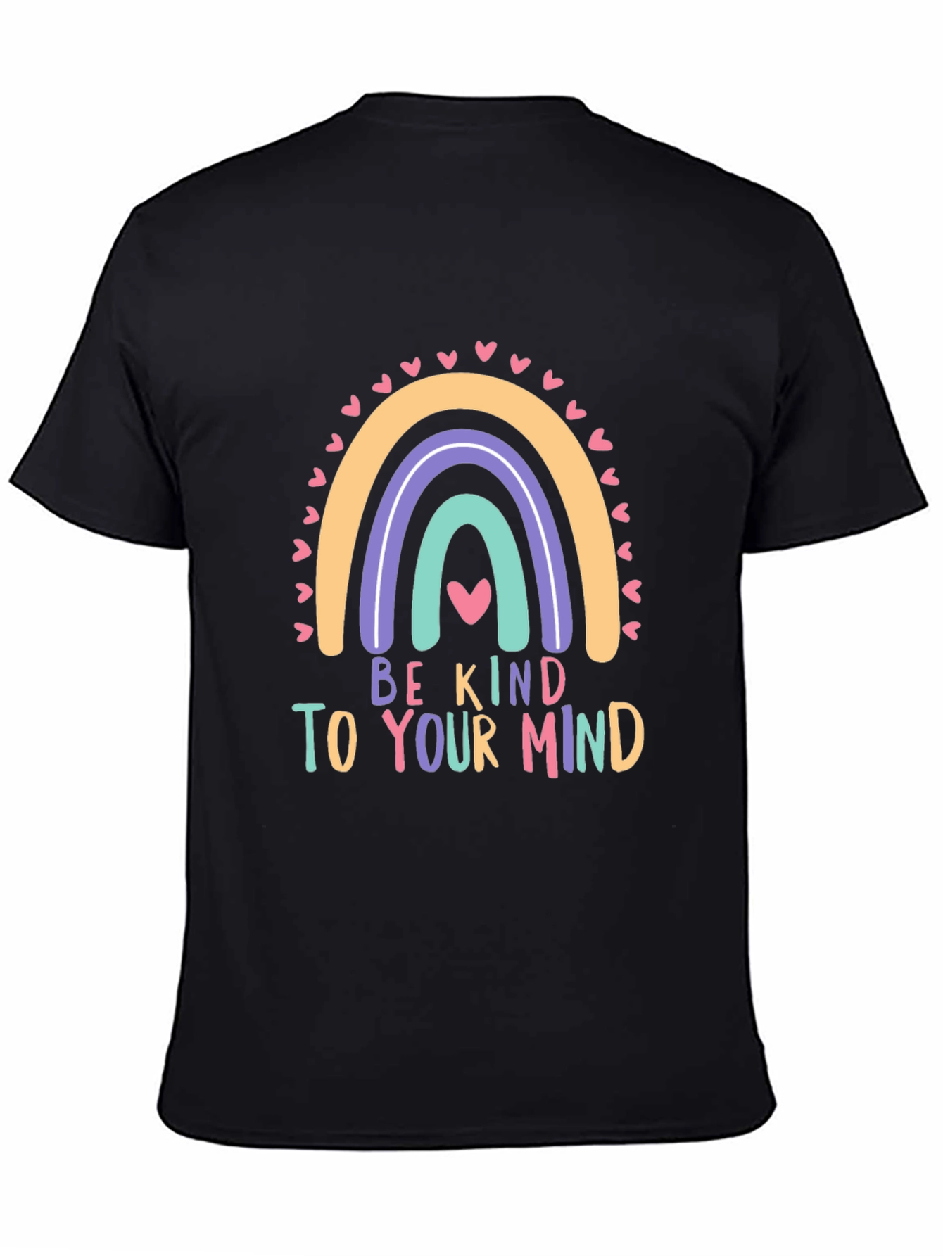 Be Kind Rainbow Graphic Tee