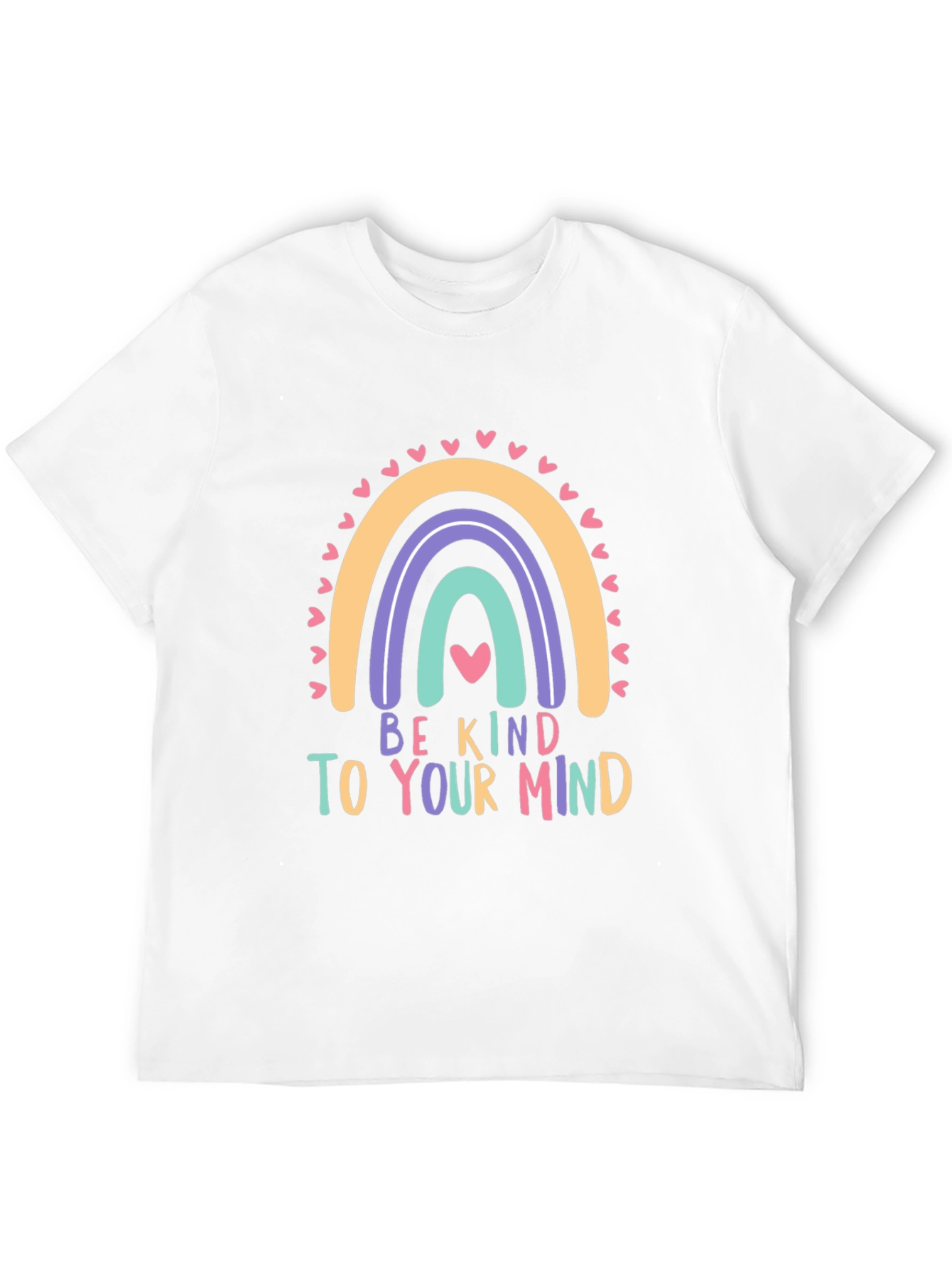 Be Kind Rainbow Graphic Tee