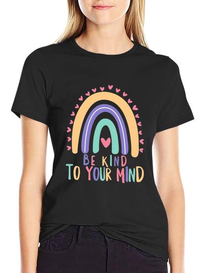 Be Kind Rainbow Graphic Tee