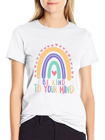 Be Kind Rainbow Graphic Tee