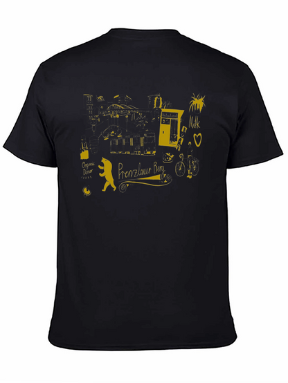 Prenzlauer Berg Graphic Tee - Black