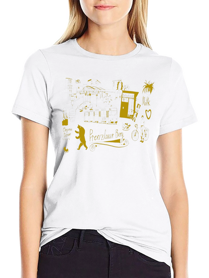 Prenzlauer Berg Graphic Tee - Black