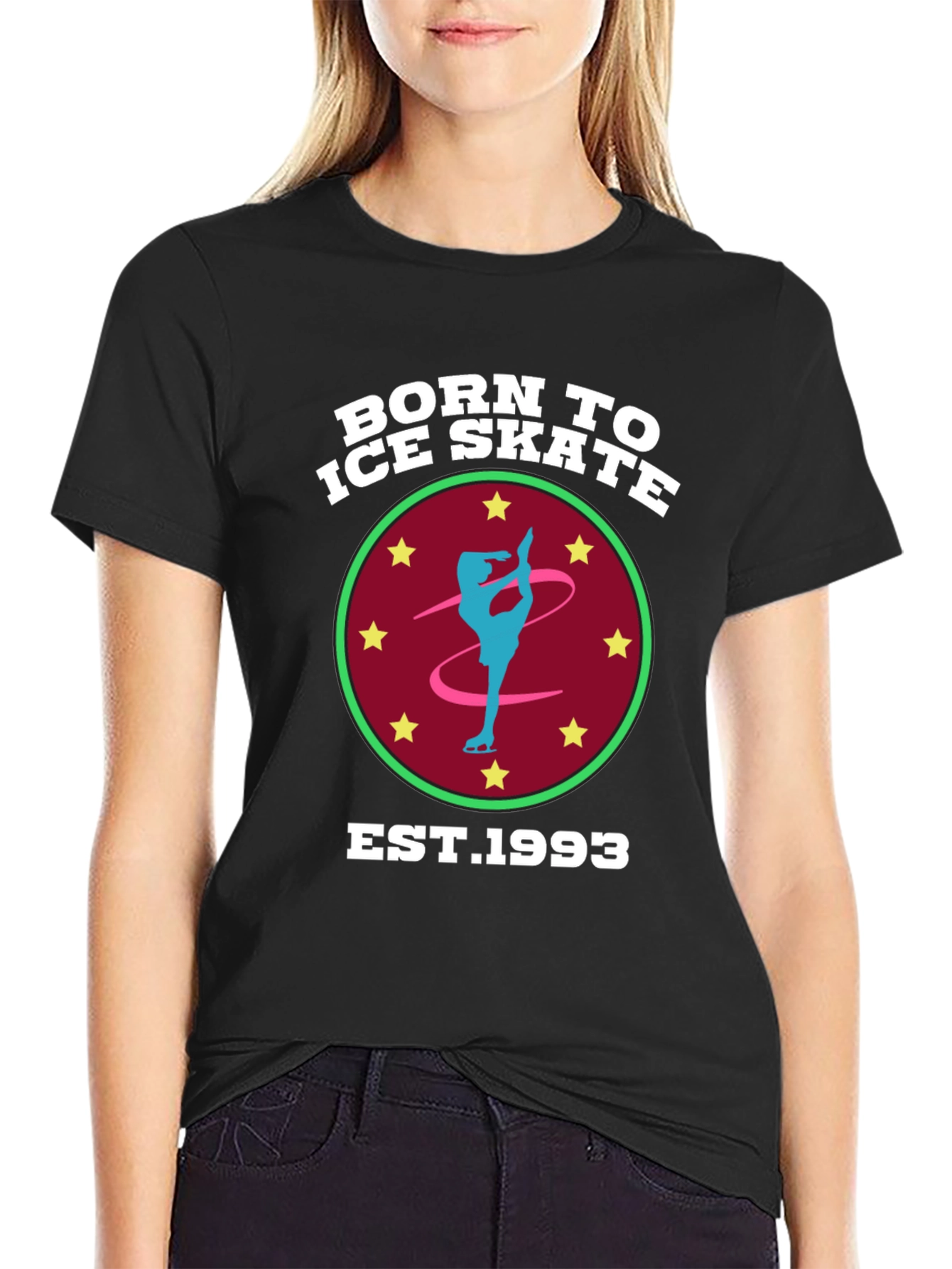 Born to Ice Skate T-Shirt - EST. 1993