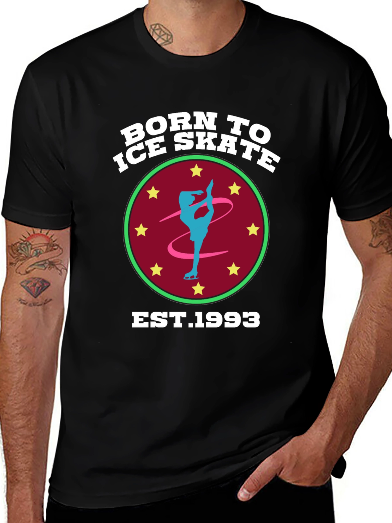 Born to Ice Skate T-Shirt - EST. 1993