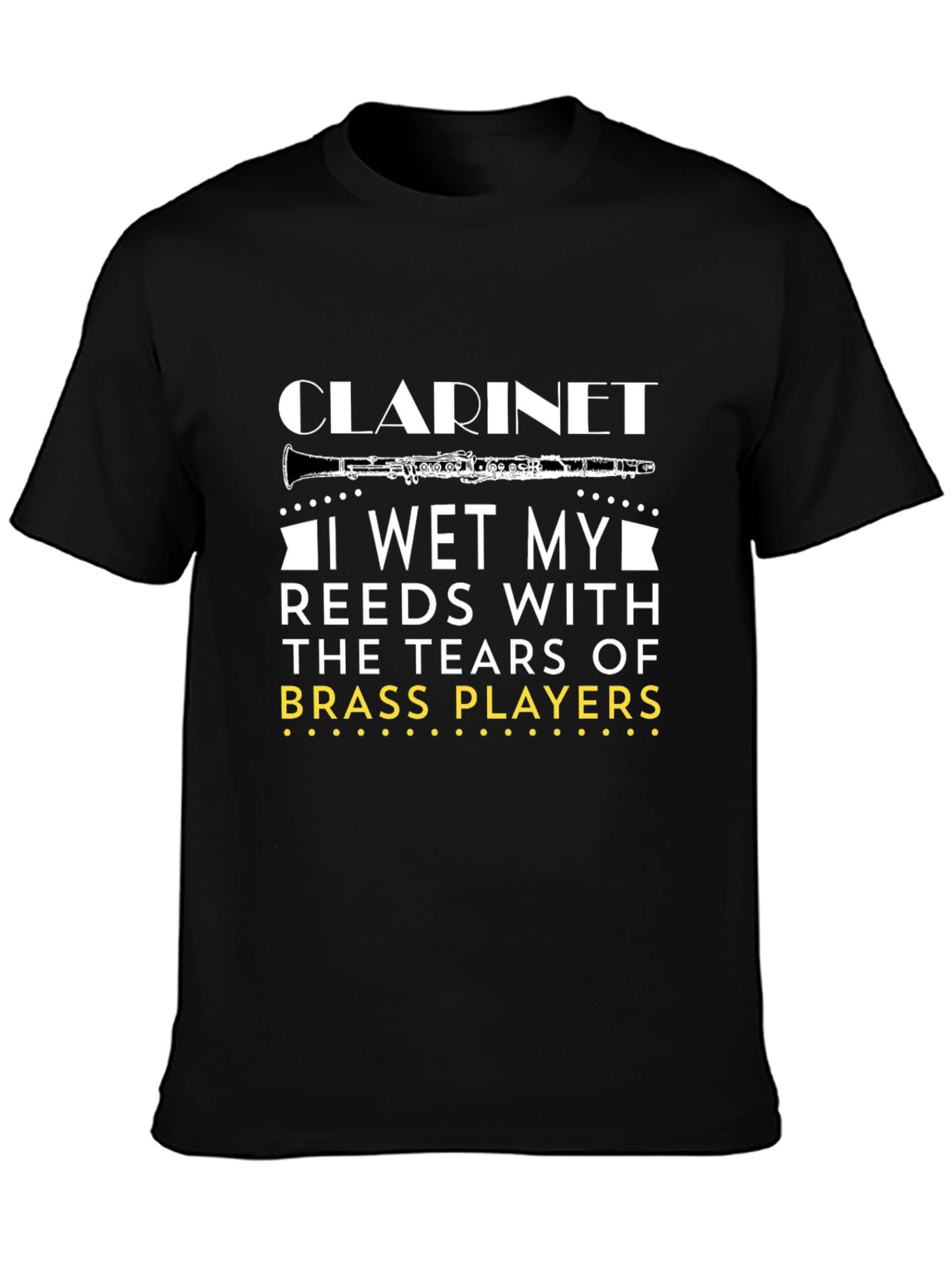 Funny Clarinet Player T-Shirt
