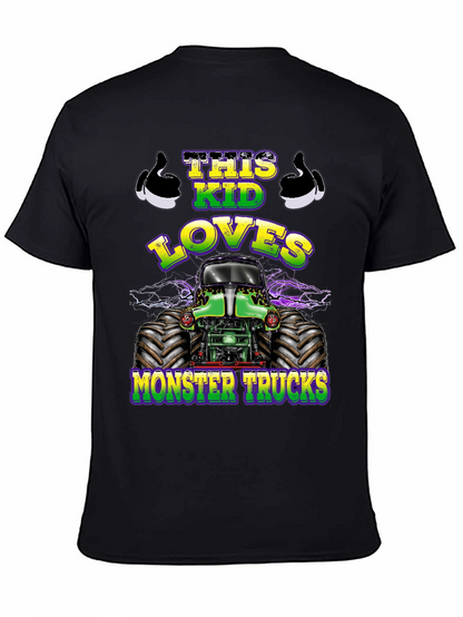 This Kid Loves Monster Trucks T-Shirt