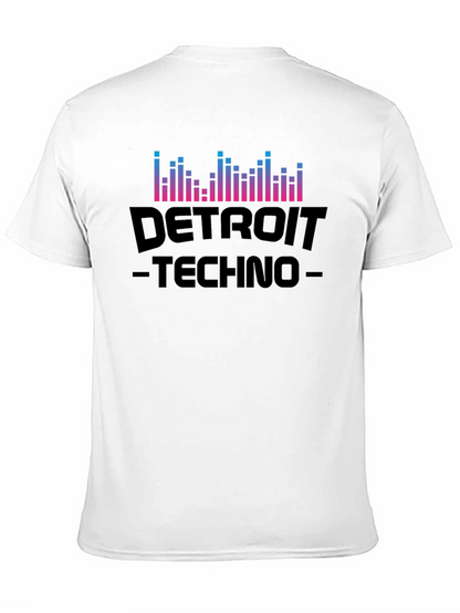 Detroit Techno Graphic T-Shirt - Stylish Music Apparel