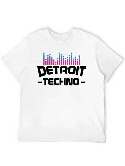 Detroit Techno Graphic T-Shirt - Stylish Music Apparel