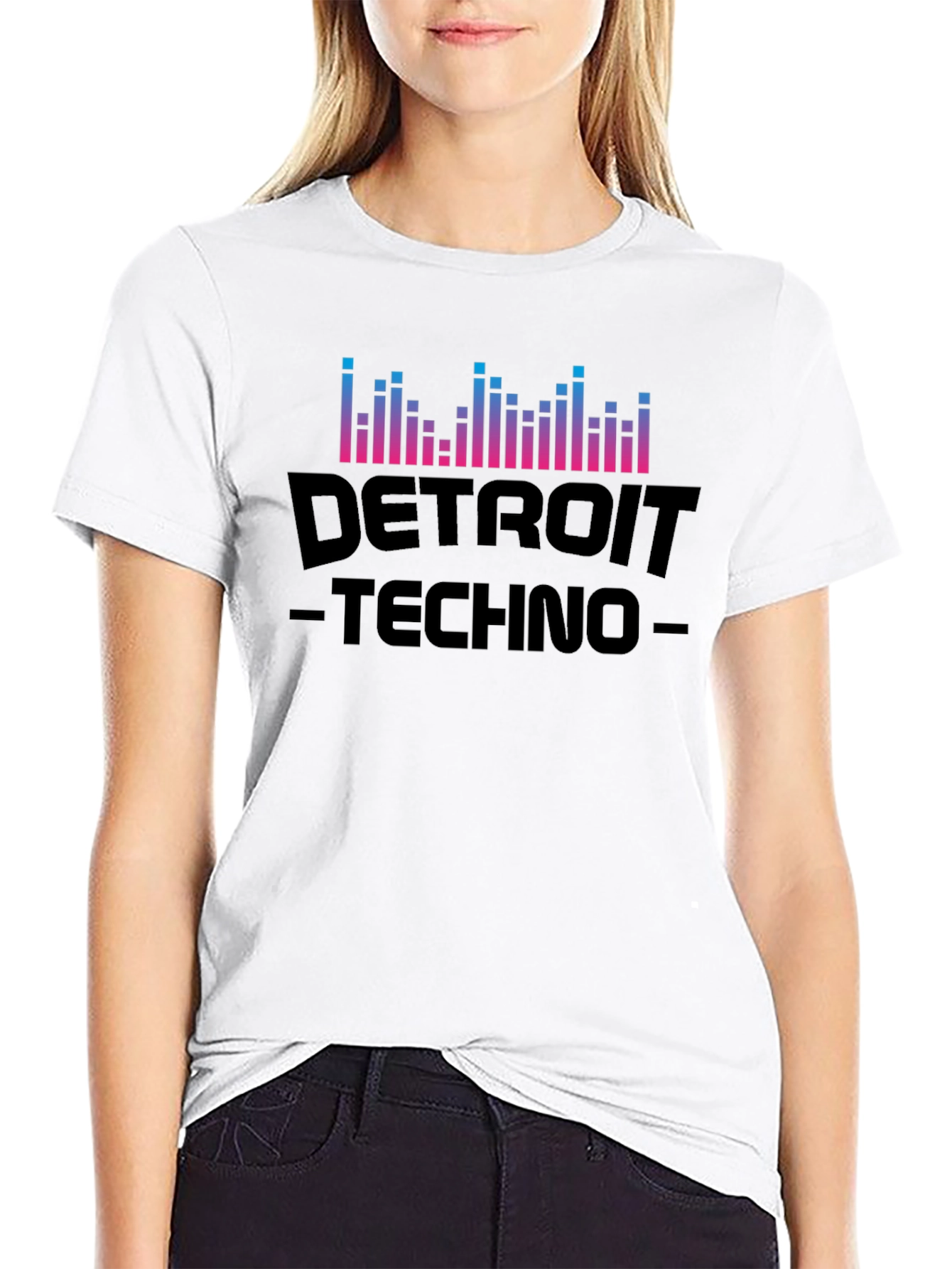 Detroit Techno Graphic T-Shirt - Stylish Music Apparel