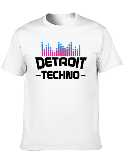 Detroit Techno Graphic T-Shirt - Stylish Music Apparel