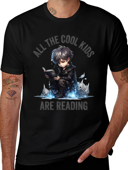 Cool Kids Reading T-Shirt: Bookworm Style!