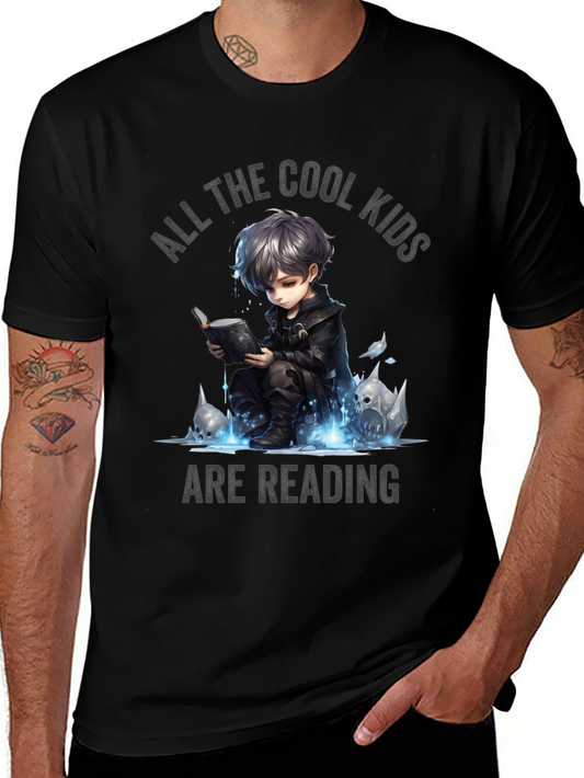 Cool Kids Reading T-Shirt: Bookworm Style!