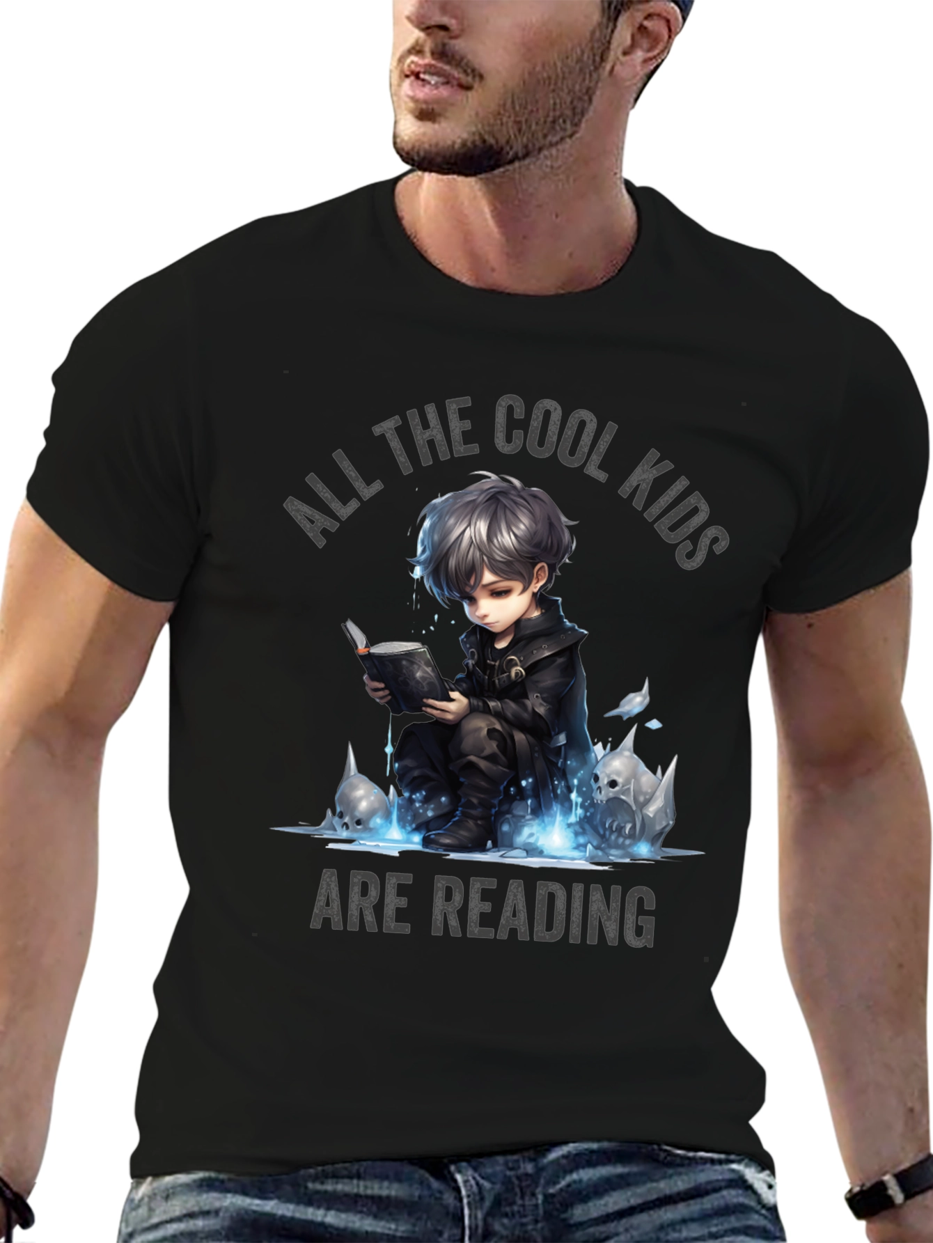 Cool Kids Reading T-Shirt: Bookworm Style!