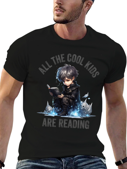 Cool Kids Reading T-Shirt: Bookworm Style!