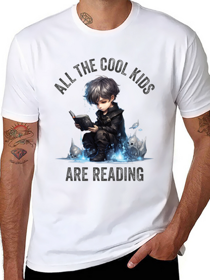 Cool Kids Reading T-Shirt: Bookworm Style!