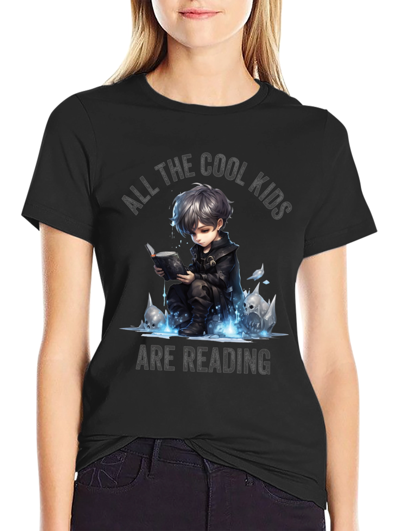 Cool Kids Reading T-Shirt: Bookworm Style!