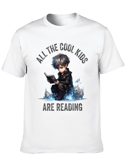 Cool Kids Reading T-Shirt: Bookworm Style!