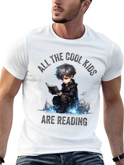 Cool Kids Reading T-Shirt: Bookworm Style!