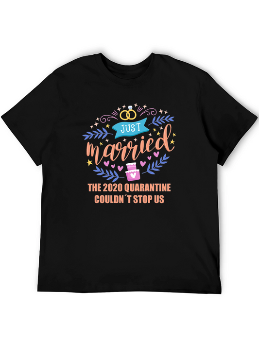 Just Married 2020 Quarantine T-Shirt