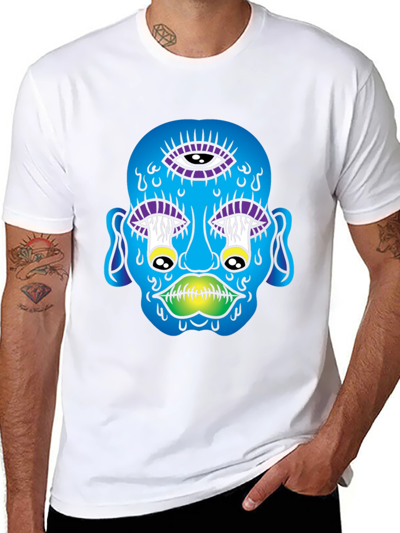 Third Eye Vision T-Shirt - Psychedelic Graphic Tee